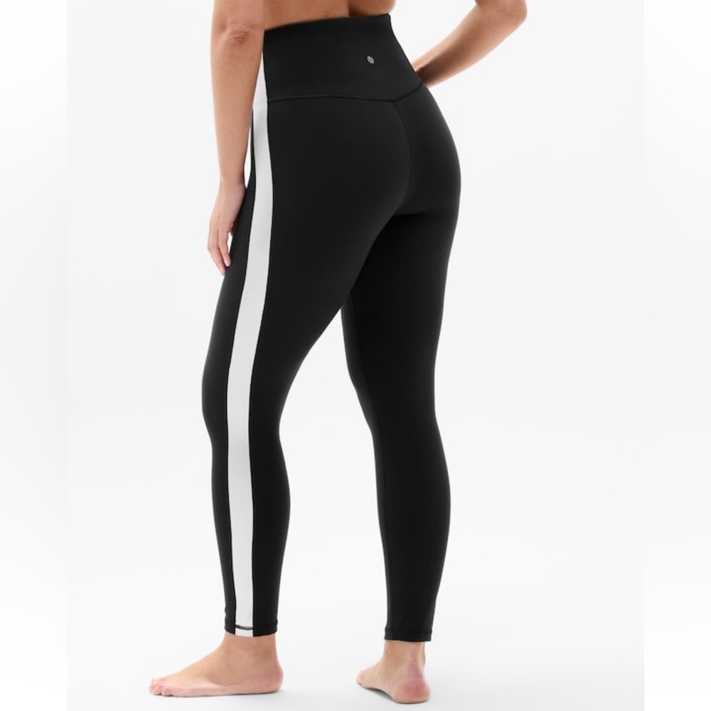 Elation Ultra High Rise Shine Sport Stripe 7/8 legging - Picture 3 of 5